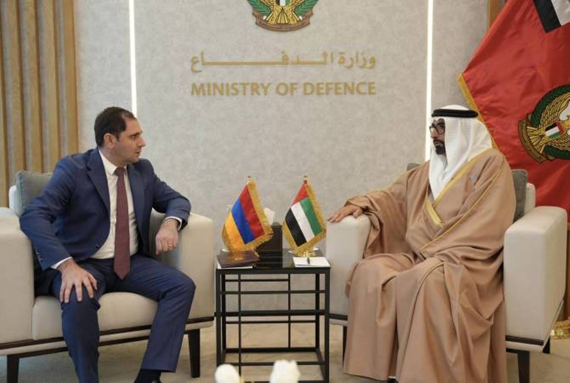 Министры обороны Армении и ОАЭ обсудили перспективы военно-технического сотрудничества