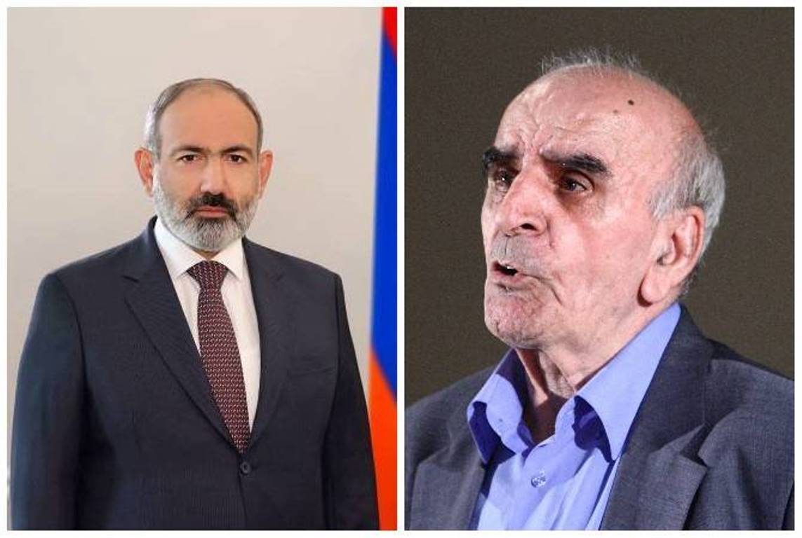 Премьер-министр Пашинян провел телефонный разговор с Артаваздом Пелешяном и поздравил его с днем рождения