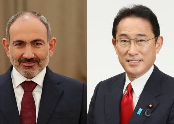 Премьер-министр Армении поздравил премьер-министра Японии с национальным праздником