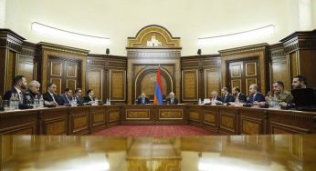 Под руководством премьер-министра состоялось заседание Совета безопасности Армении