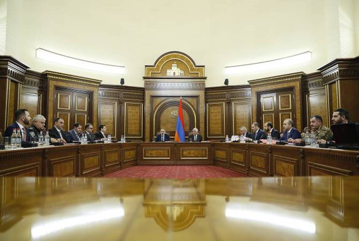Под руководством премьер-министра состоялось заседание Совета безопасности Армении