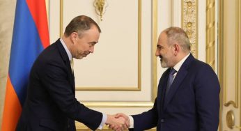 Никол Пашинян и спецпредставитель ЕС обменялись мнениями о процессе нормализации отношений между Ереваном и Баку