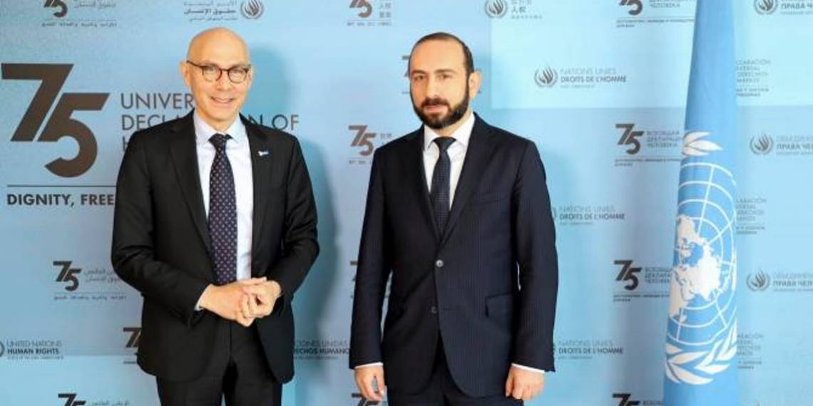 Глава МИД Армении провел встречу с Верховным комиссаром ООН по правам человека