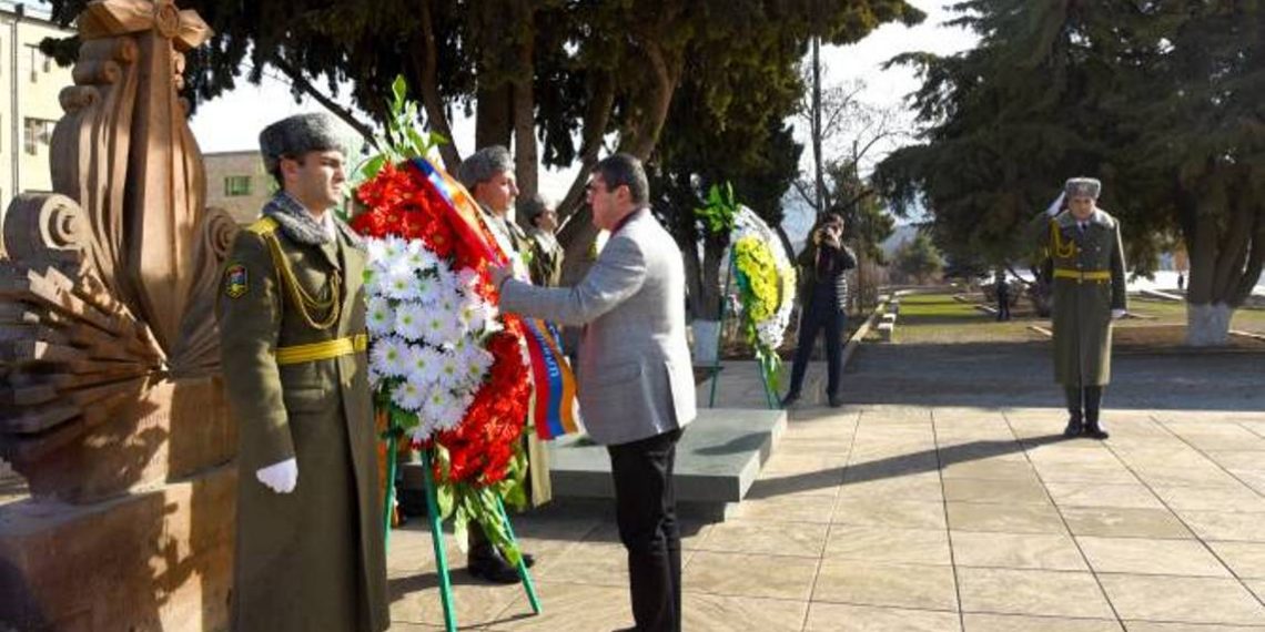 Высшее духовенство и должностные лица Республики Арцах почтили память жертв Сумгаитского преступления