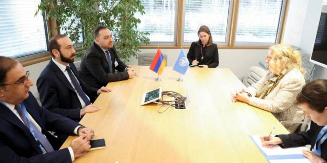 Министр ИД Армении встретился с генеральным директором женевского отделения ООН