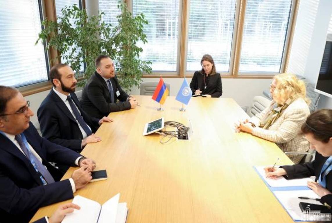 Министр ИД Армении встретился с генеральным директором женевского отделения ООН