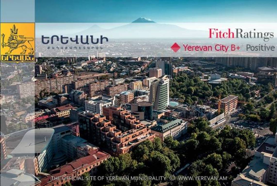 Рейтинговое агентство «Fitch Ratings» повысило рейтинг Еревана со «стабильного» до «позитивного» прогноза