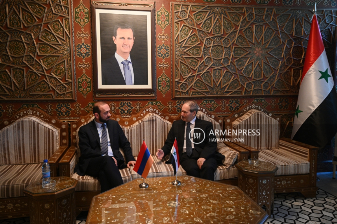 Министр ИД Сирии поблагодарил Армению за помощь в трудные для сирийского народа времена