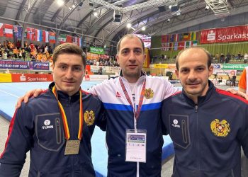 Армянские гимнасты вновь на коне