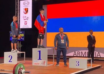 Тяжелоатлет Сережа Барсегян стал золотым призером Молодежного чемпионата мира