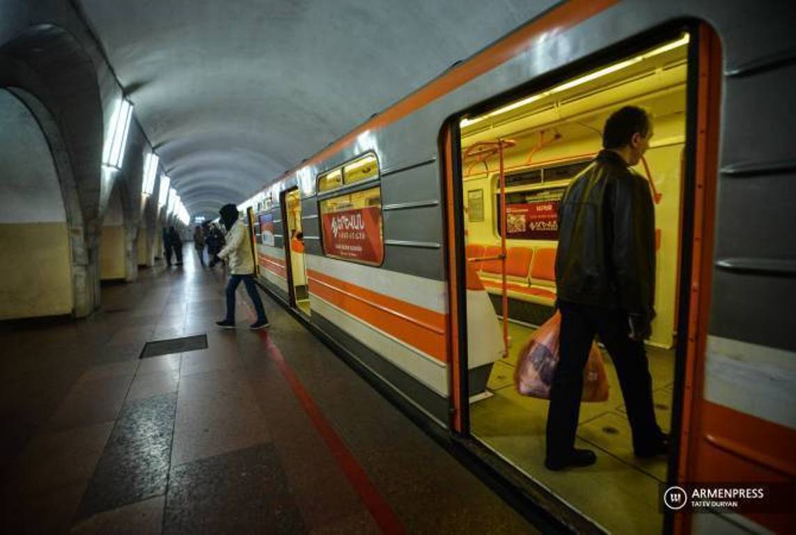 Количество вагонов Ереванского метрополитена увеличится