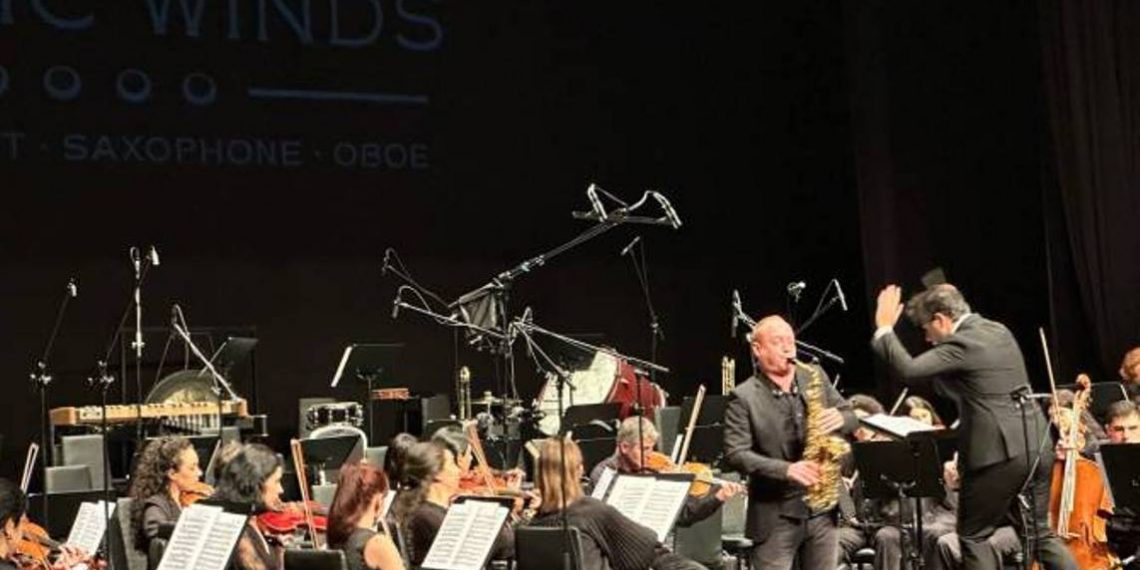 Участники конкурса «Classic Winds» в заключительном туре выступают вместе с Государственным симфоническим оркестром Армении