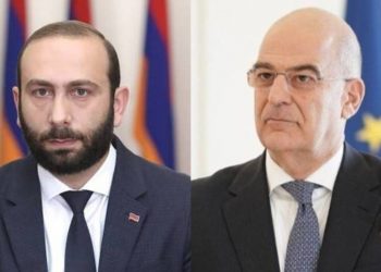 Министр ИД Армении выразил соболезнования министру ИД Греции
