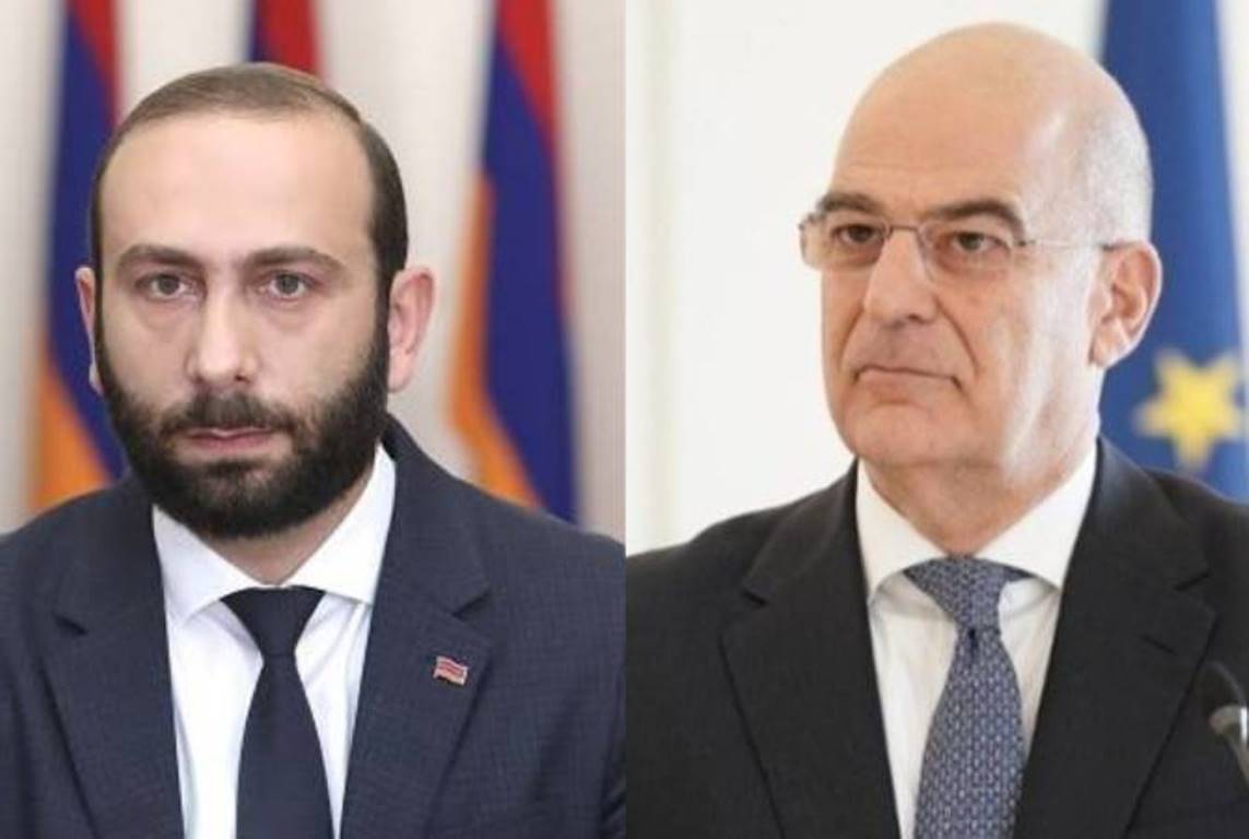Министр ИД Армении выразил соболезнования министру ИД Греции