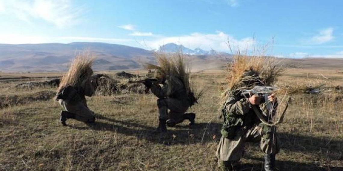 Военнослужащие ЮВО МО РФ в Армении провели комплексную тренировку по противодействию терроризму