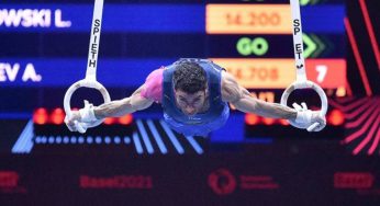 Члены мужской сборной Армении по спортивной гимнастике Артур Аветисян и Ваагн Давтян вышли в финал Кубка