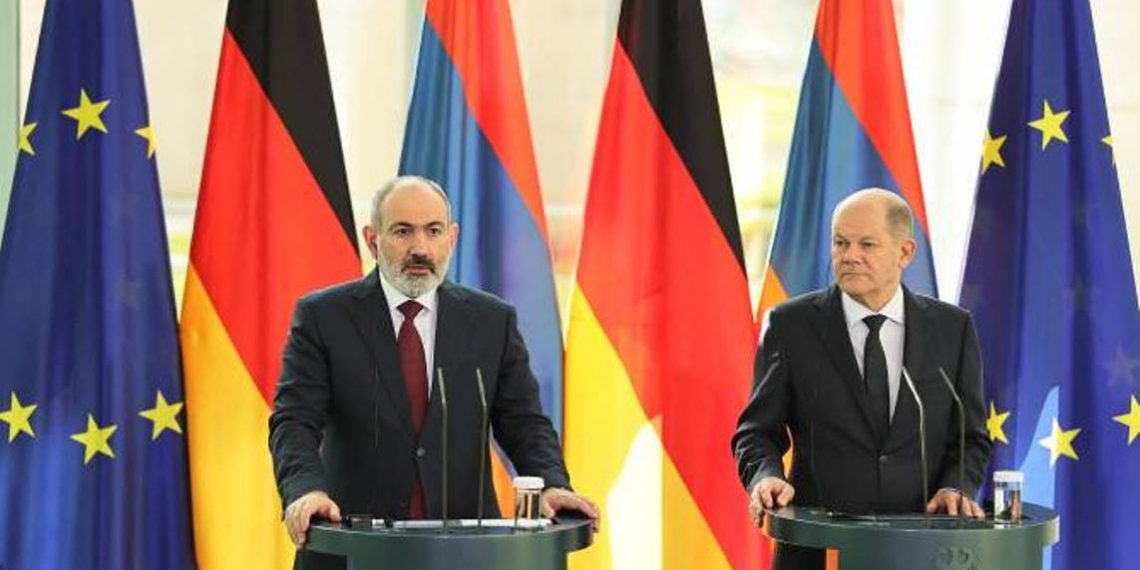 В Берлине состоялась встреча премьер-министра Пашиняна и канцлера Шольца: полный текст речи и ответы на вопросы