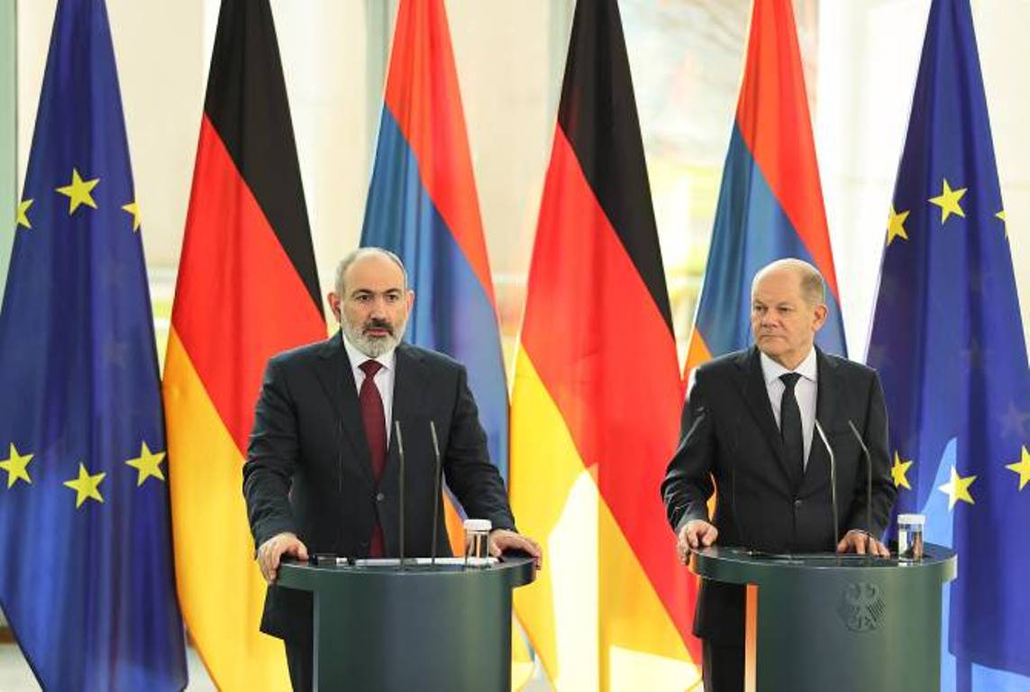 В Берлине состоялась встреча премьер-министра Пашиняна и канцлера Шольца: полный текст речи и ответы на вопросы