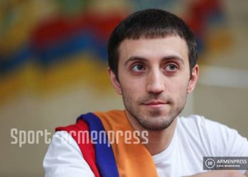 Очередной чемпионский прыжок Артура Давтяна