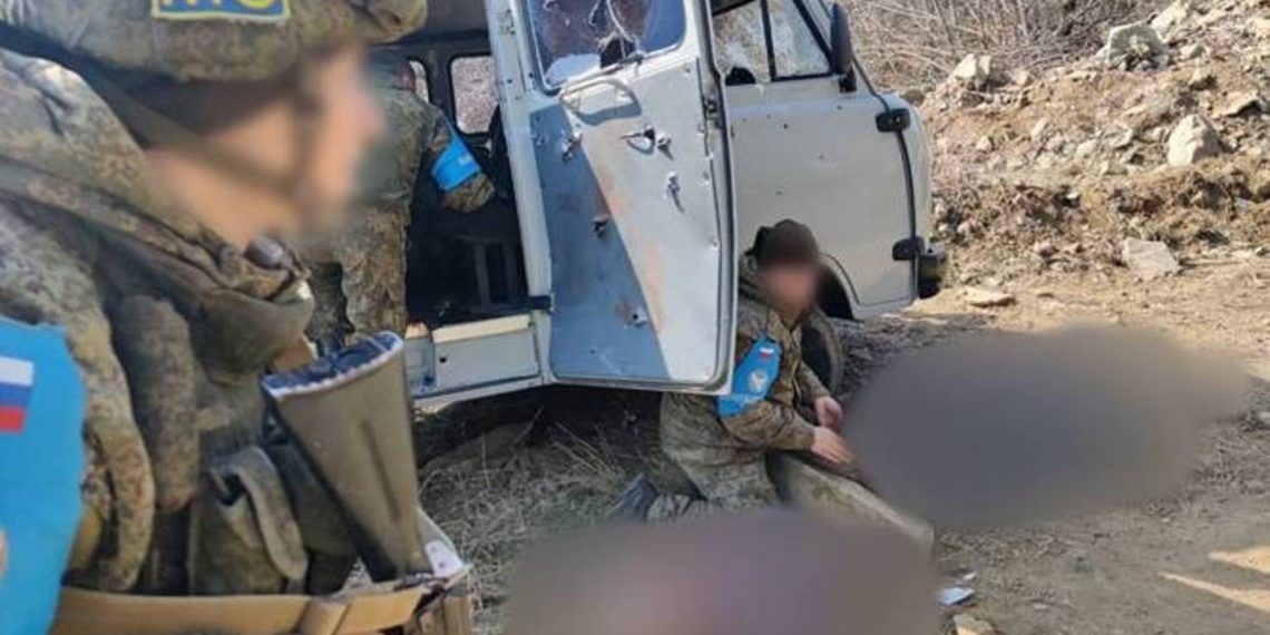 Военнослужащие МО и полицейские Арцаха отбросили диверсантов Баку. На место боя прибыли миротворцы РФ