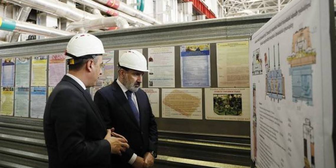 Премьер-министру был представлен отчет о деятельности Армянской АЭС