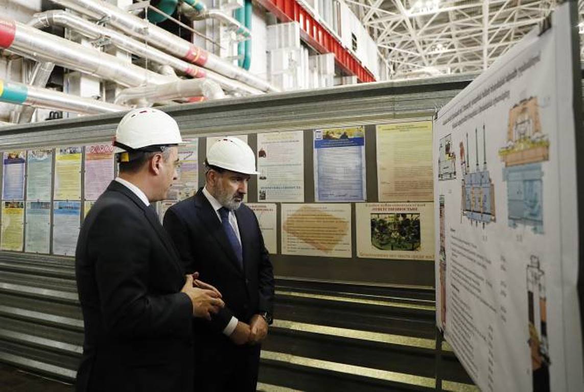 Премьер-министру был представлен отчет о деятельности Армянской АЭС