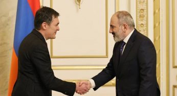 Премьер-министр Пашинян принял французского сопредседателя Минской группы ОБСЕ