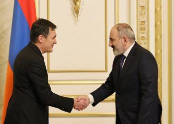 Премьер-министр Пашинян принял французского сопредседателя Минской группы ОБСЕ