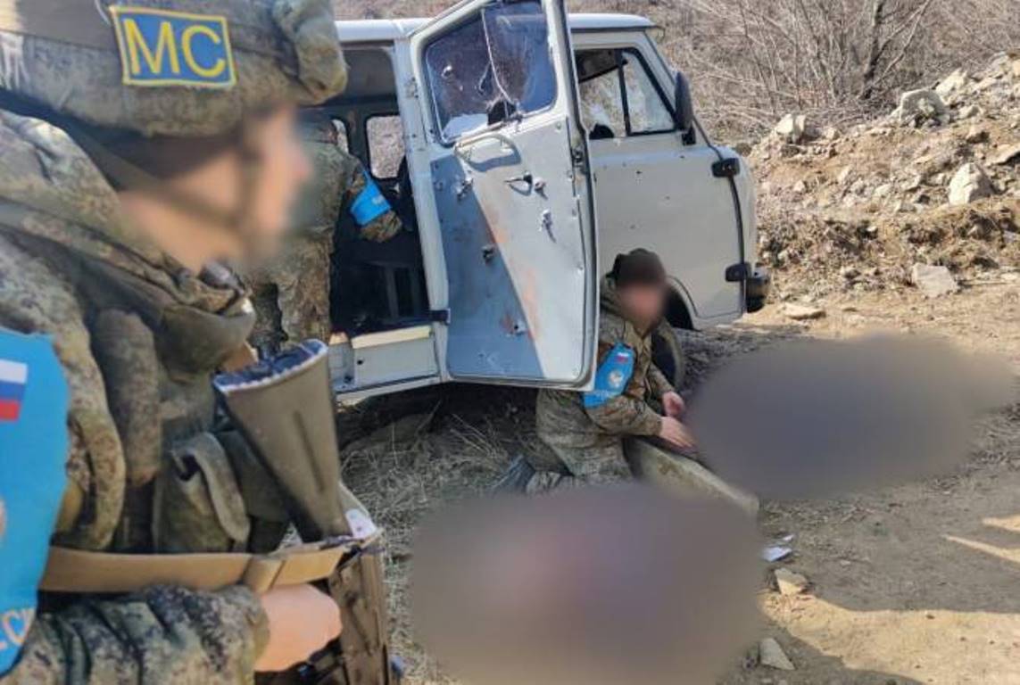 МО РФ подтвердило факт нападения азербайджанских ВС на автомобиль правоохранительных органов Нагорного Карабаха