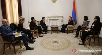 Секретарь Совета безопасности Армении принял сопредседателя Минской группы ОБСЕ от Франции