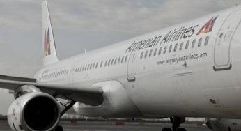 Новый авиаперевозчик «Армянские авиалинии» совершил первый рейс