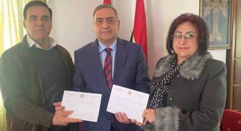 Посол Армении в Сирии передал армянским школам Латакии и Кесаба помощь от фонда «Айастан»