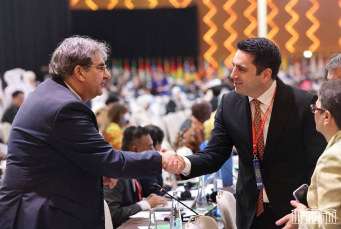 Ален Симонян встретился в Бахрейне с руководителями парламентов Бельгии, Венгрии и Египта