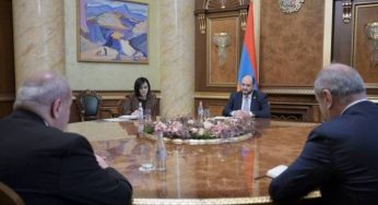 Глава Аппарата премьер-министра принял посла Грузии в Армении