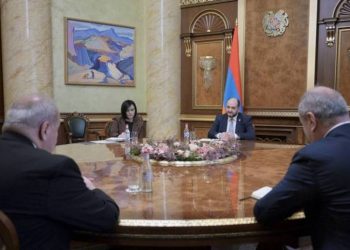 Глава Аппарата премьер-министра принял посла Грузии в Армении