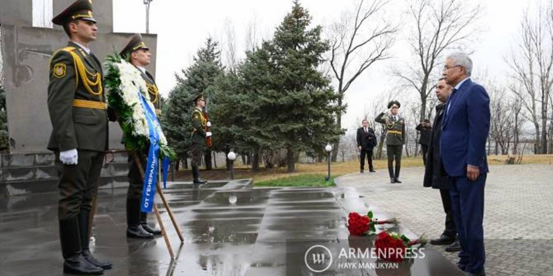Генеральный секретарь ОДКБ посетил пантеон «Ераблур»