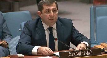 Письмо постпреда Армении в ООН об агрессивном поведении Азербайджана опубликовано в качестве официального документа