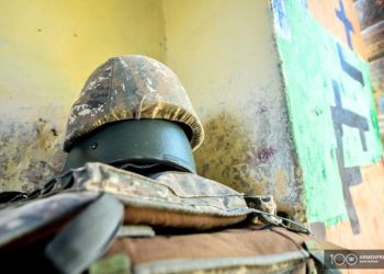 В результате выстрела противника на боевой позиции в направлении Ерасха погиб армянский военнослужащий