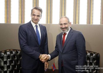 Никол Пашинян направил поздравительное послание премьер-министру Греции