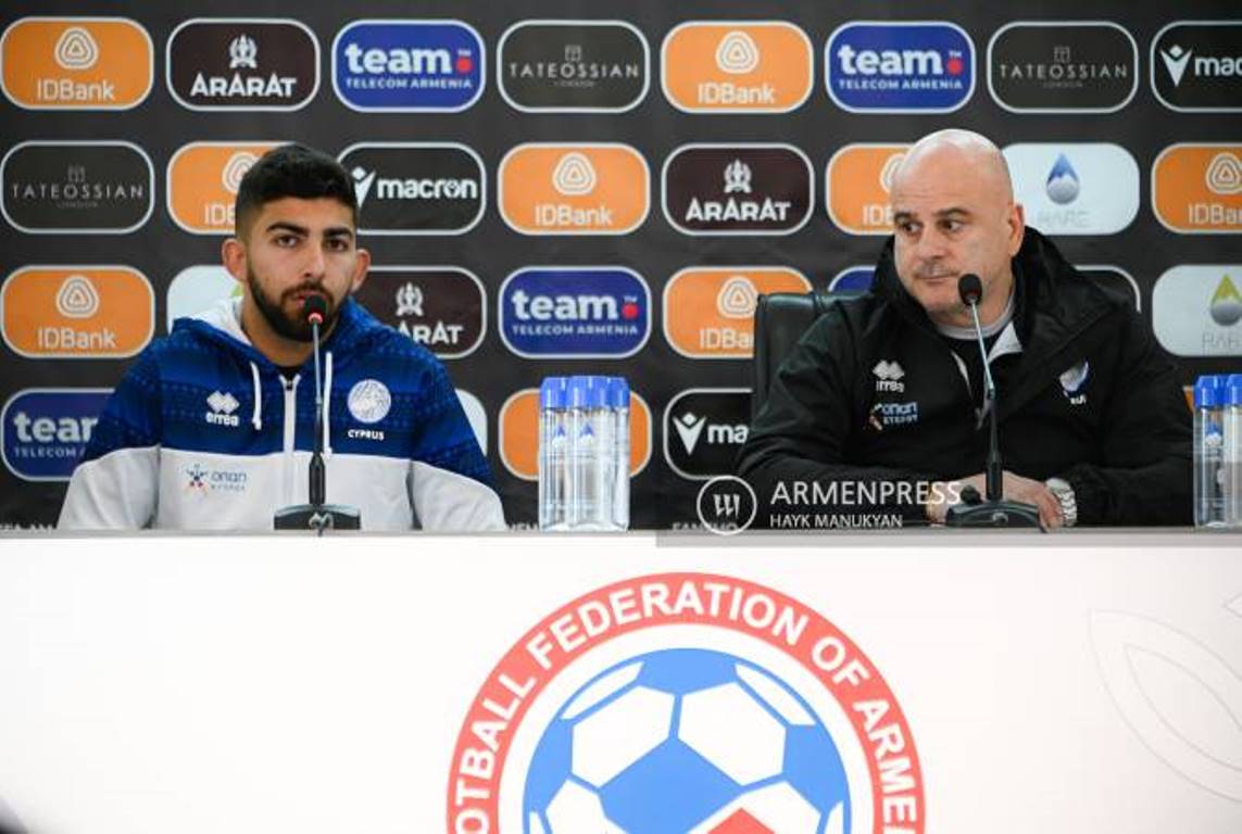 Главный тренер сборной Кипра возлагает большие надежды на предстоящий матч против Армении
