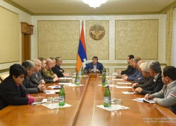 Президент Республики Арцах провел расширенное заседание Совета безопасности