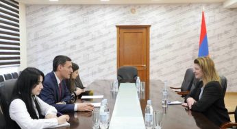 Заместитель министра ОНКС Армении и посол Дании обсудили перспективы сотрудничества