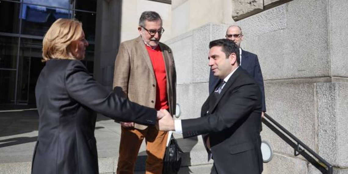 Мы ожидаем, что Германия применит санкции против Азербайджана: Ален Симонян на встрече с председателем Бундестага