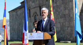 Председатель регионального совета Оверни-Рона-Альп Франции призвал международное сообщество не забывать об Арцахе
