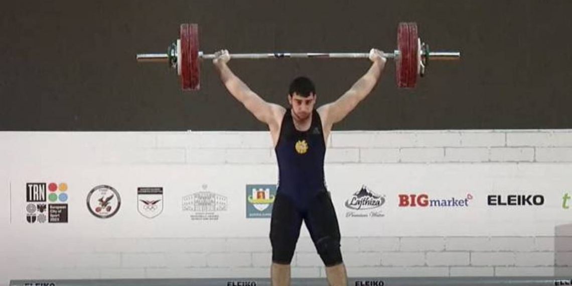 Ашот Маргарян завоевал бронзу на Молодежном чемпионате мира по тяжелой атлетике