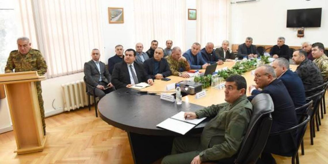 Президент Республики Арцах провел внеочередное расширенное заседание Совета безопасности