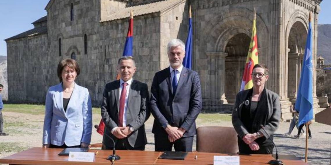 Посольство Франции в Армении приветствует подписание меморандума между регионом Овернь-Рона-Альпы и Сюником