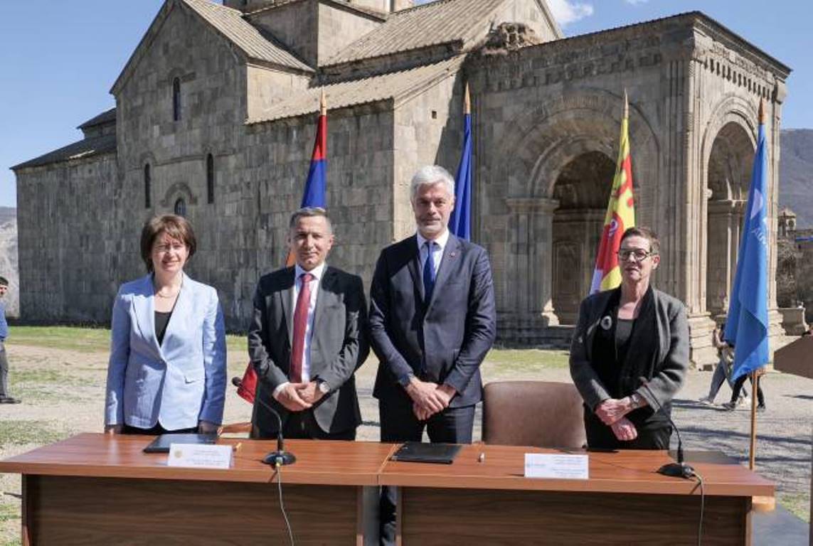 Посольство Франции в Армении приветствует подписание меморандума между регионом Овернь-Рона-Альпы и Сюником