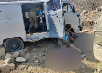 Военнослужащие МО и полицейские Арцаха отбросили диверсантов Баку. На место боя прибыли миротворцы РФ