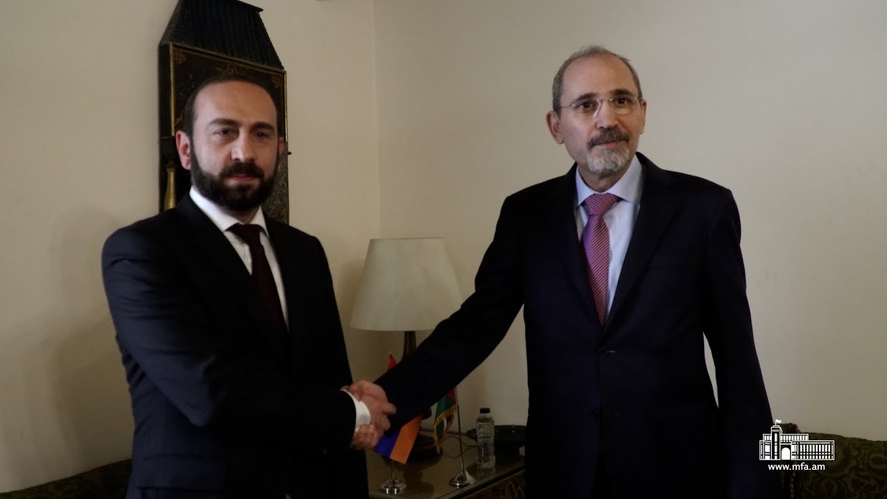 Арарат Мирзоян встретился с вице-премьером, министром иностранных дел и диаспоры Иордании